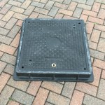 Lightweight Composite Manhole Cover 600 x 600mm Clear Opening Load Rated B125  CC6060B125JM